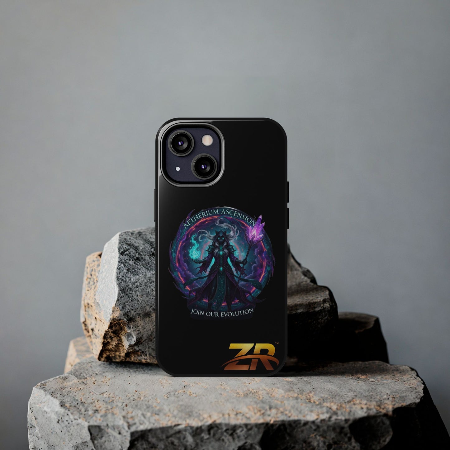 AETHERIUM ASCENSION Phone Case - BLOODLINE™ Dark Fantasy Collection | Zest Rhythm™