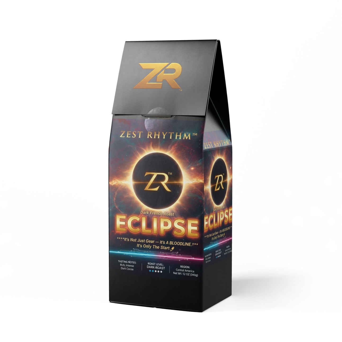 ECLIPSE Dark French Roast Coffee - BLOODLINE™ Collection | zestRhythm™ Premium Cosmic Blend