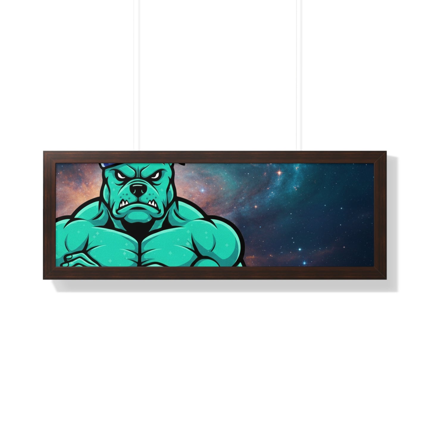 BOSS MAN Cosmic King Wall Art - BLOODLINE™ Gallery Collection | Zest Rhythm™ Premium Framed Poster