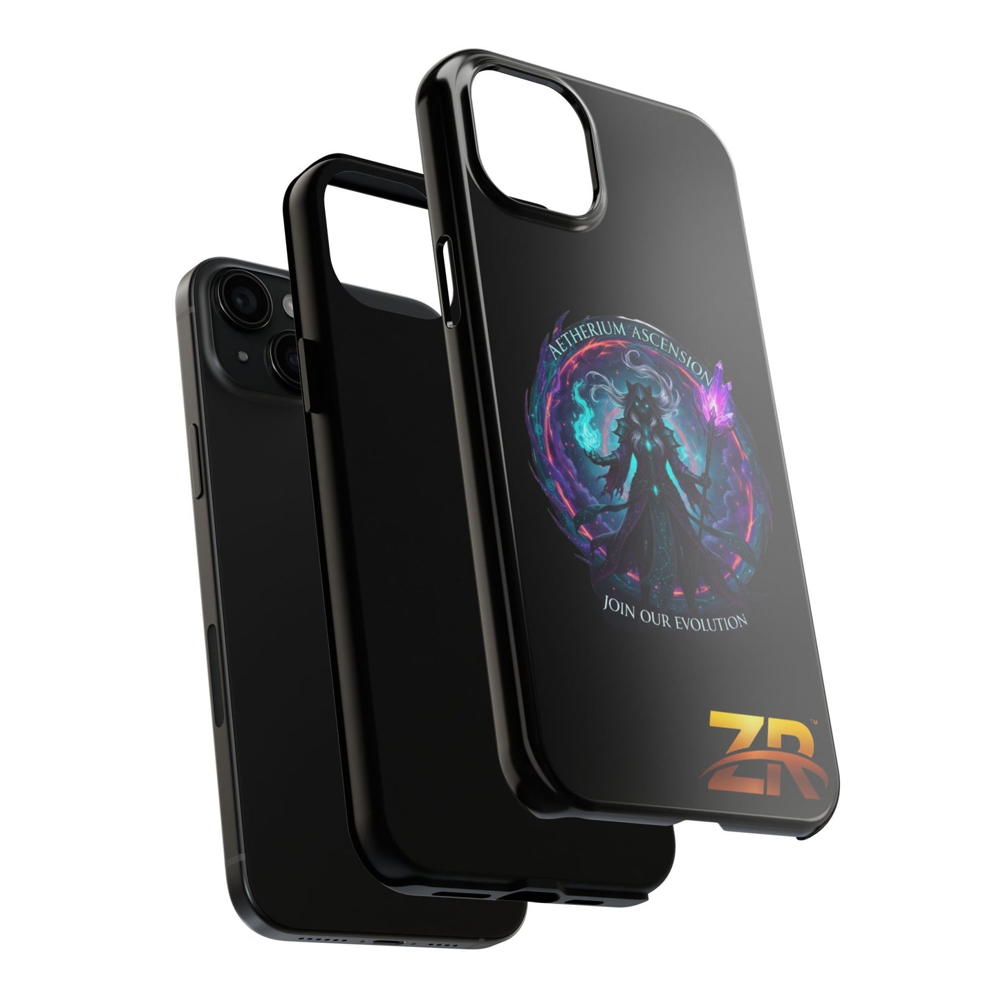 AETHERIUM ASCENSION Phone Case - BLOODLINE™ Dark Fantasy Collection | Zest Rhythm™