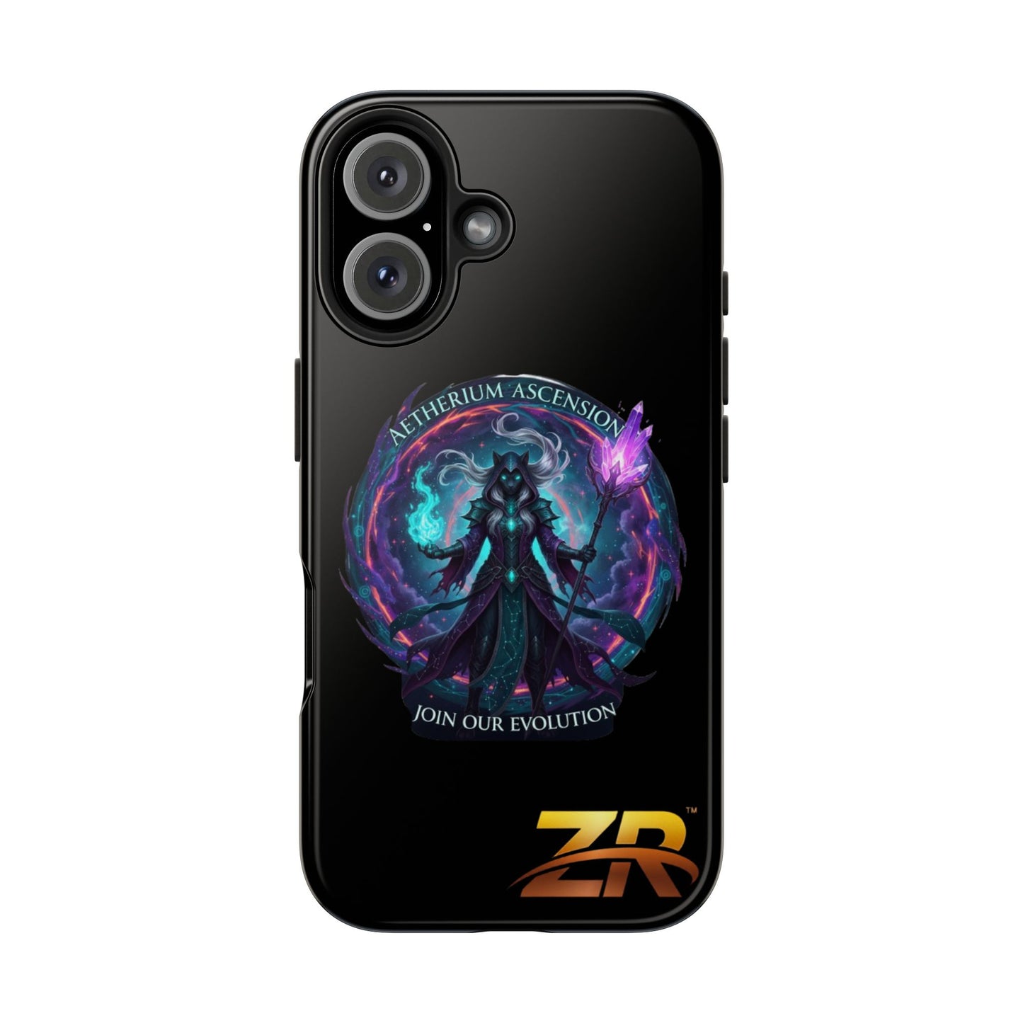 AETHERIUM ASCENSION Phone Case - BLOODLINE™ Dark Fantasy Collection | Zest Rhythm™