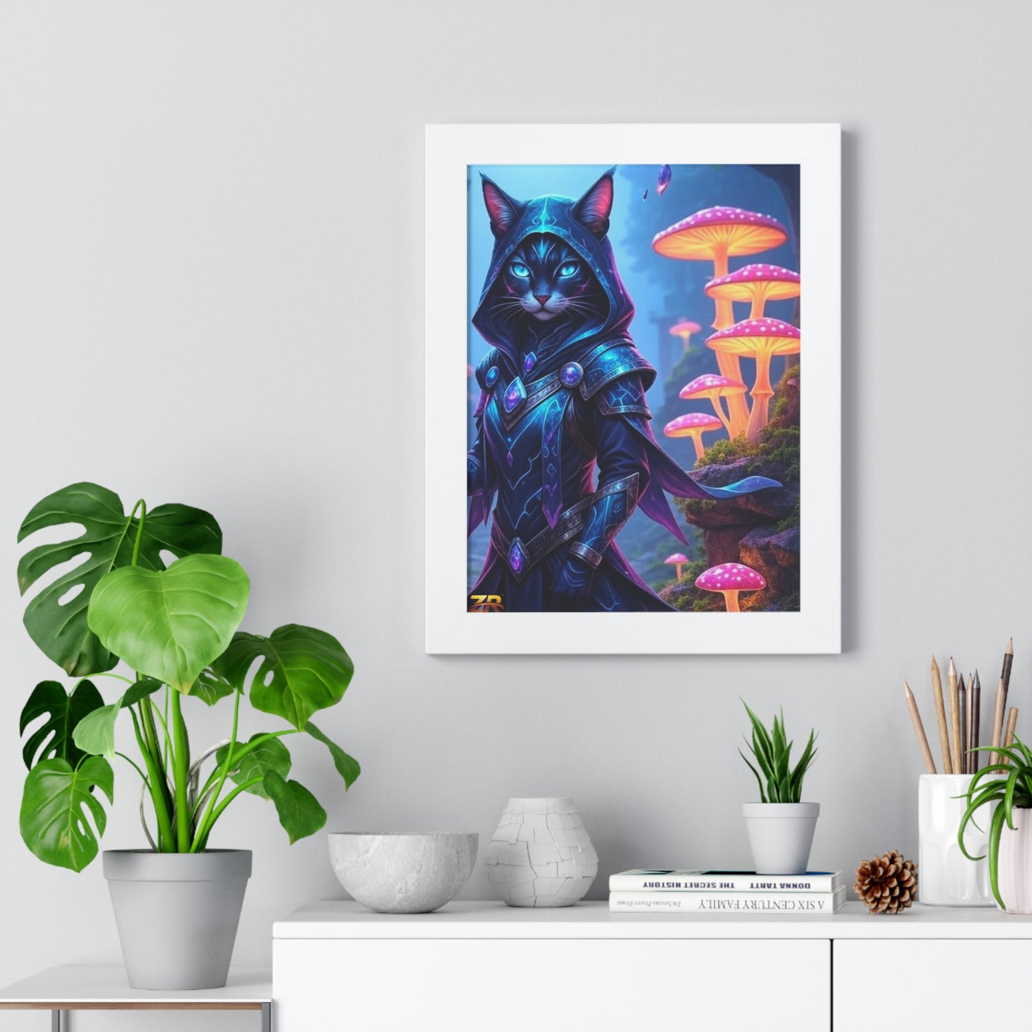 Mystic Guardian Wall Art - BLOODLINE™ Enchanted Collection | Zest Rhythm™ Premium Framed Poster