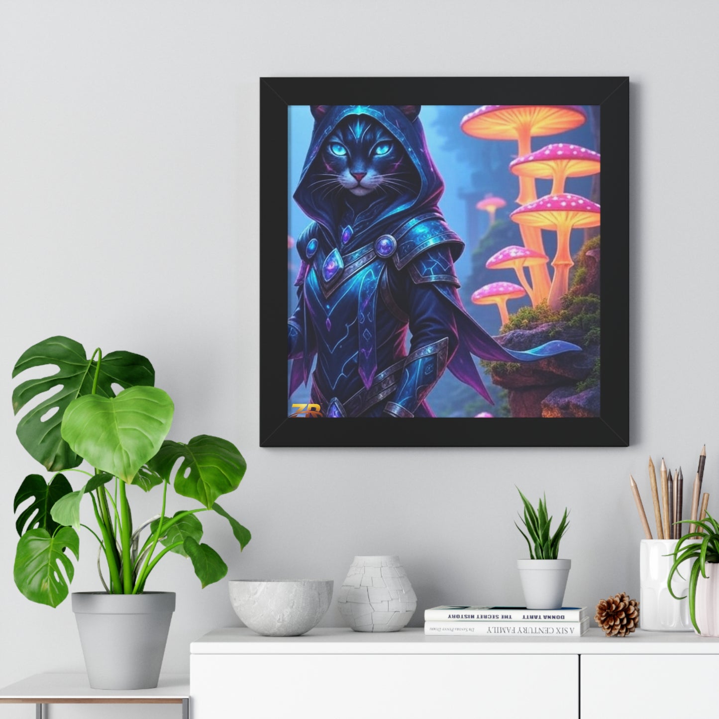 Mystic Guardian Wall Art - BLOODLINE™ Enchanted Collection | Zest Rhythm™ Premium Framed Poster