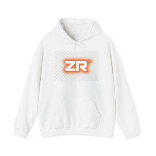 ZR Retro Orange Hoodie – ZEST RHYTHM IS GOOD!™ | Cosmic Zodiac Streetwear