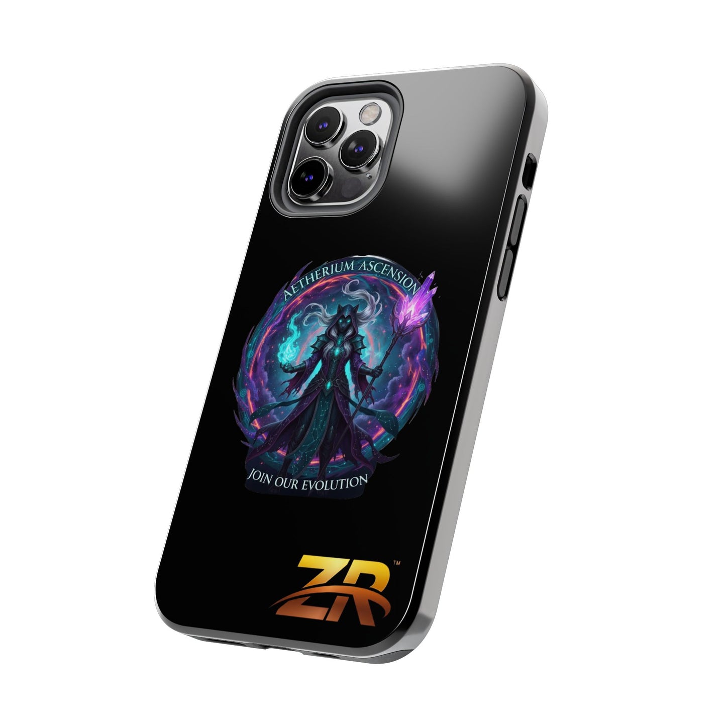 AETHERIUM ASCENSION Phone Case - BLOODLINE™ Dark Fantasy Collection | Zest Rhythm™