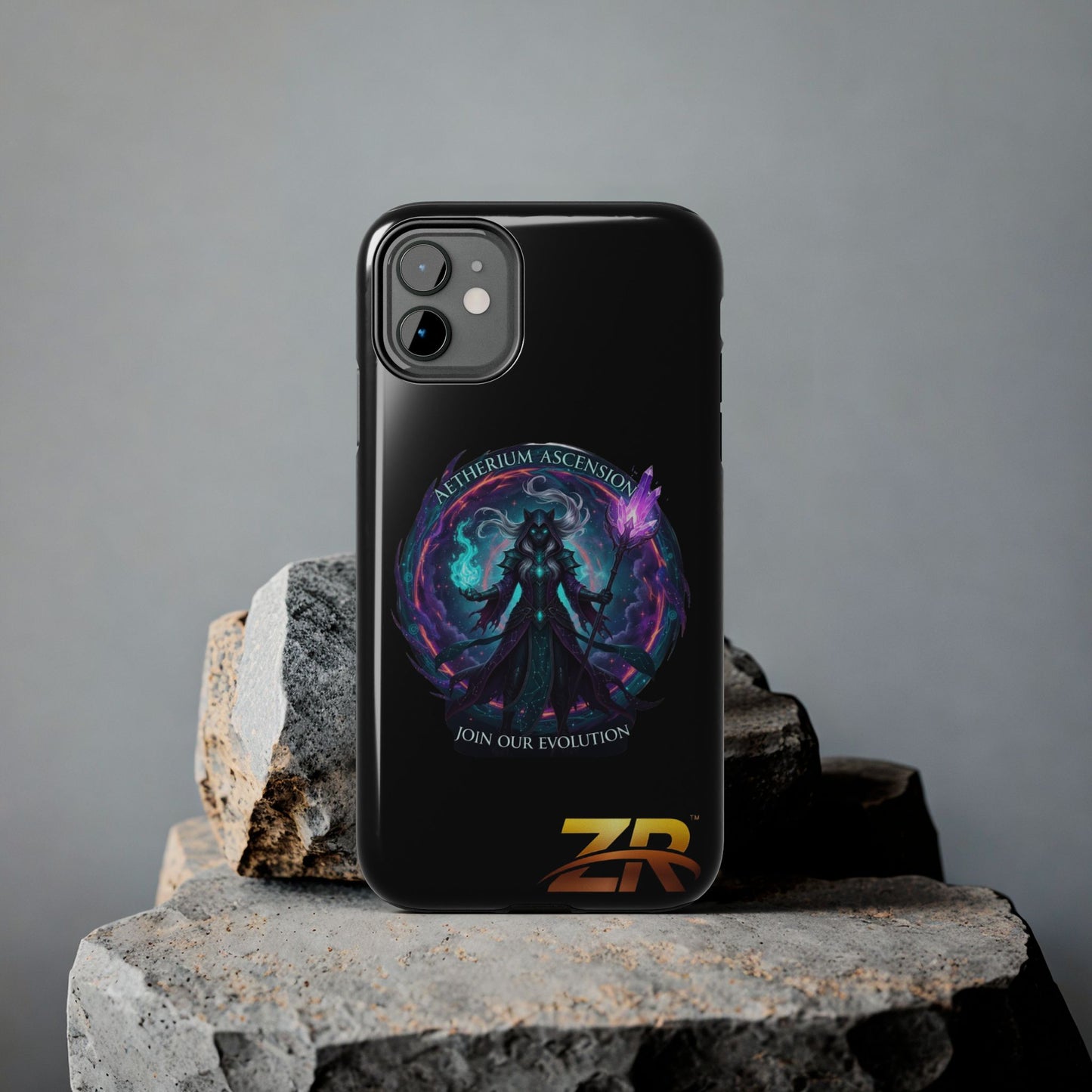AETHERIUM ASCENSION Phone Case - BLOODLINE™ Dark Fantasy Collection | Zest Rhythm™