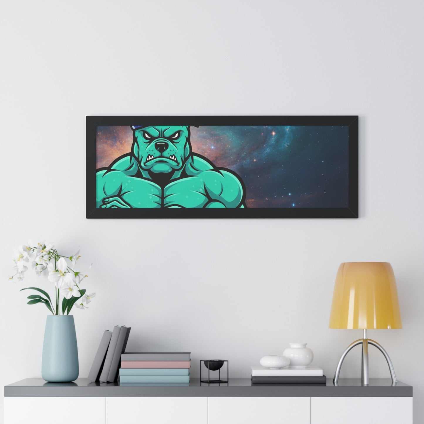BOSS MAN Cosmic King Wall Art - BLOODLINE™ Gallery Collection | Zest Rhythm™ Premium Framed Poster
