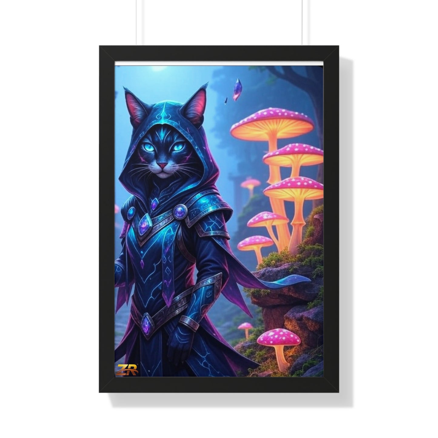 Mystic Guardian Wall Art - BLOODLINE™ Enchanted Collection | Zest Rhythm™ Premium Framed Poster