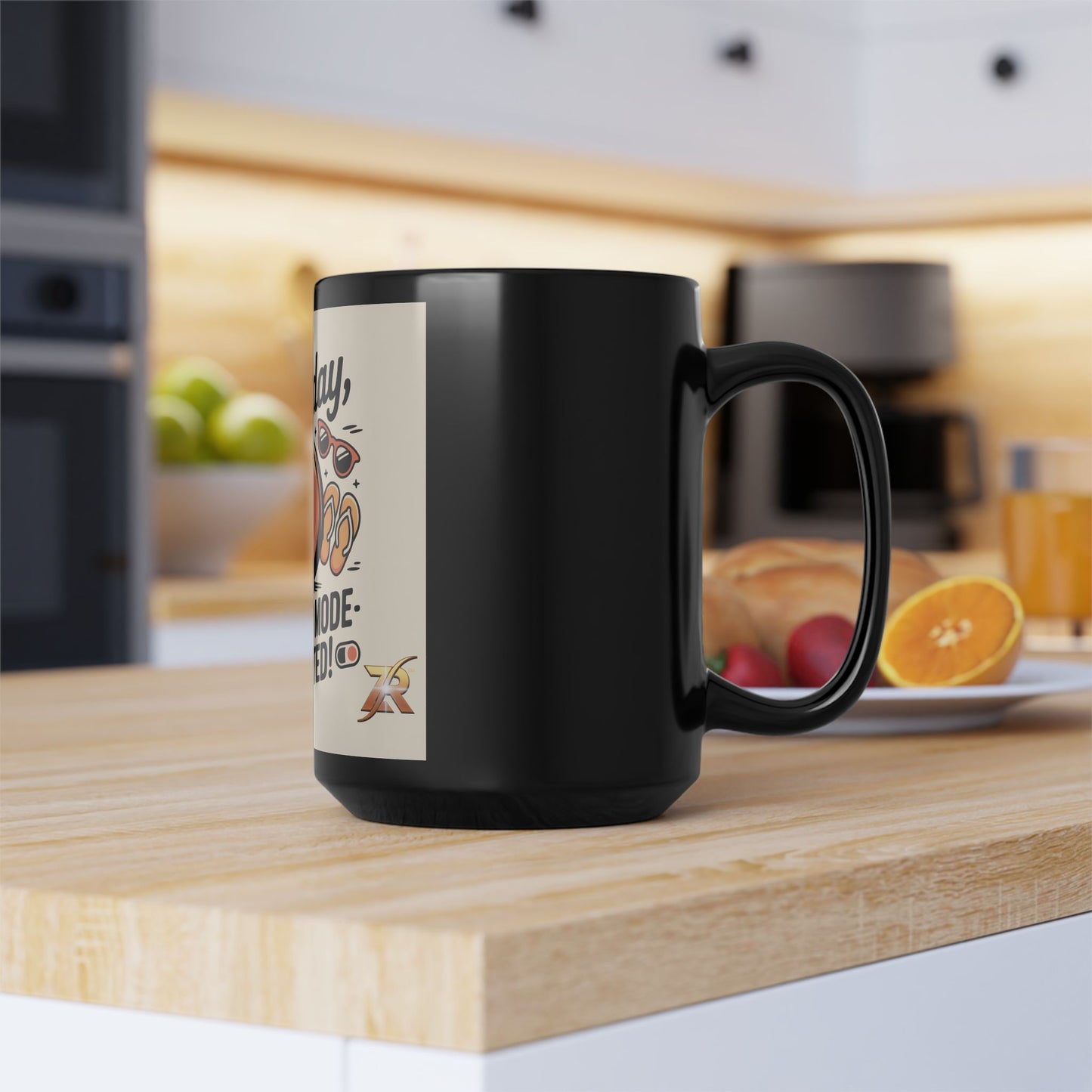 Saturday Weekend Mode Activated Mug — 15oz Black Coffee Cup