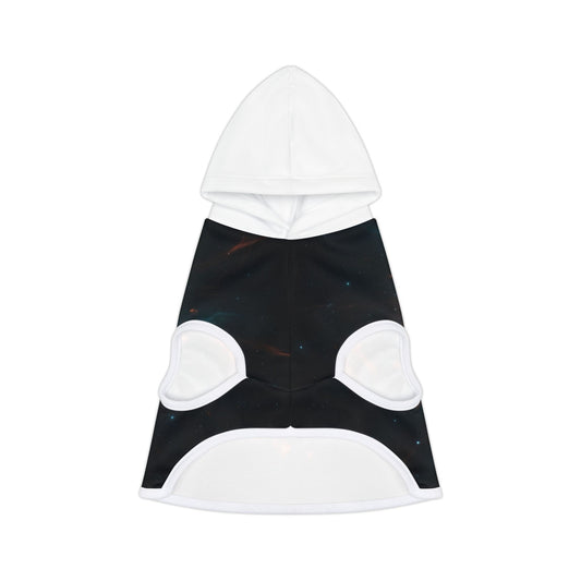 Galaxy Flame Pet Hoodie — Space Swirl Dog & Cat Hoodie