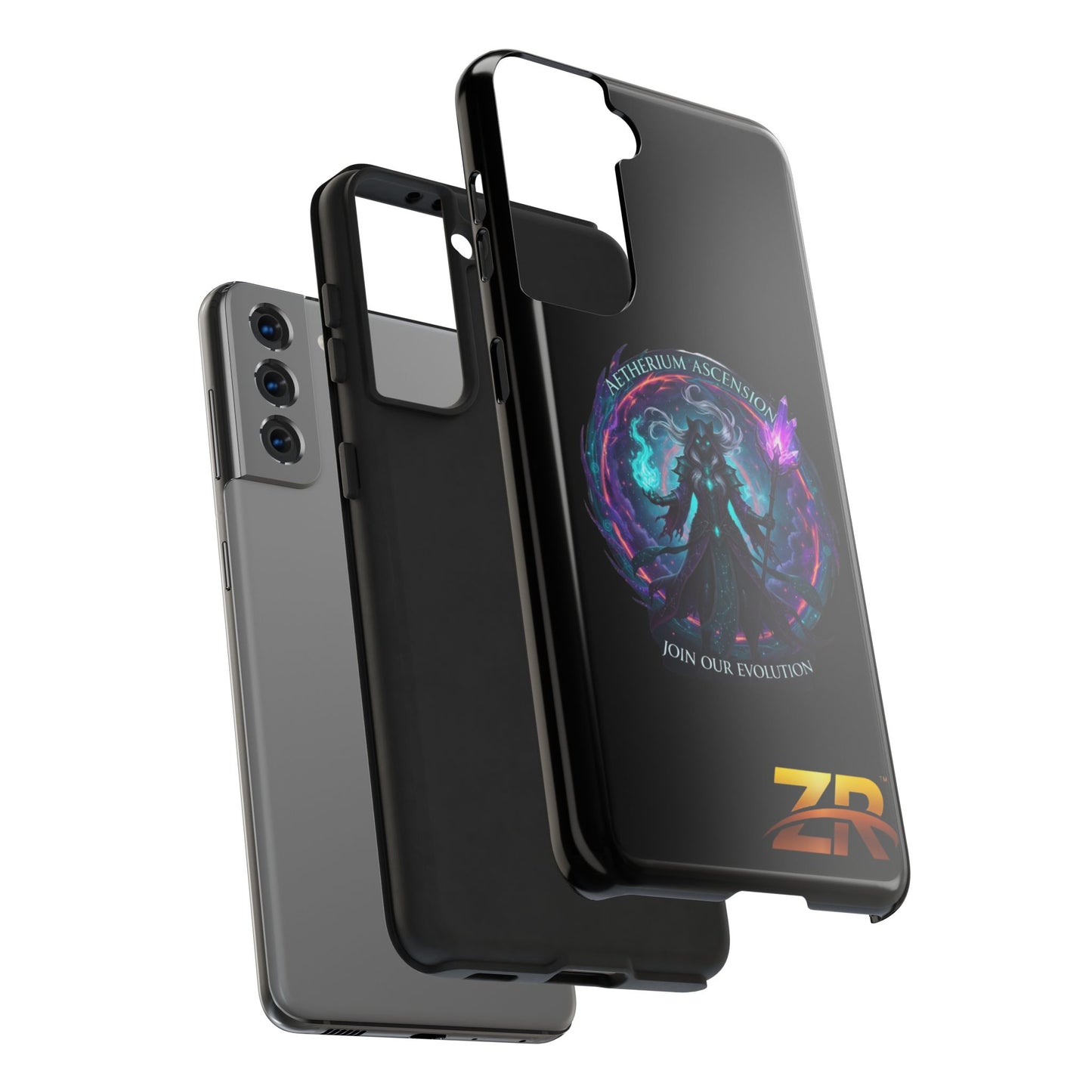 AETHERIUM ASCENSION Phone Case - BLOODLINE™ Dark Fantasy Collection | Zest Rhythm™