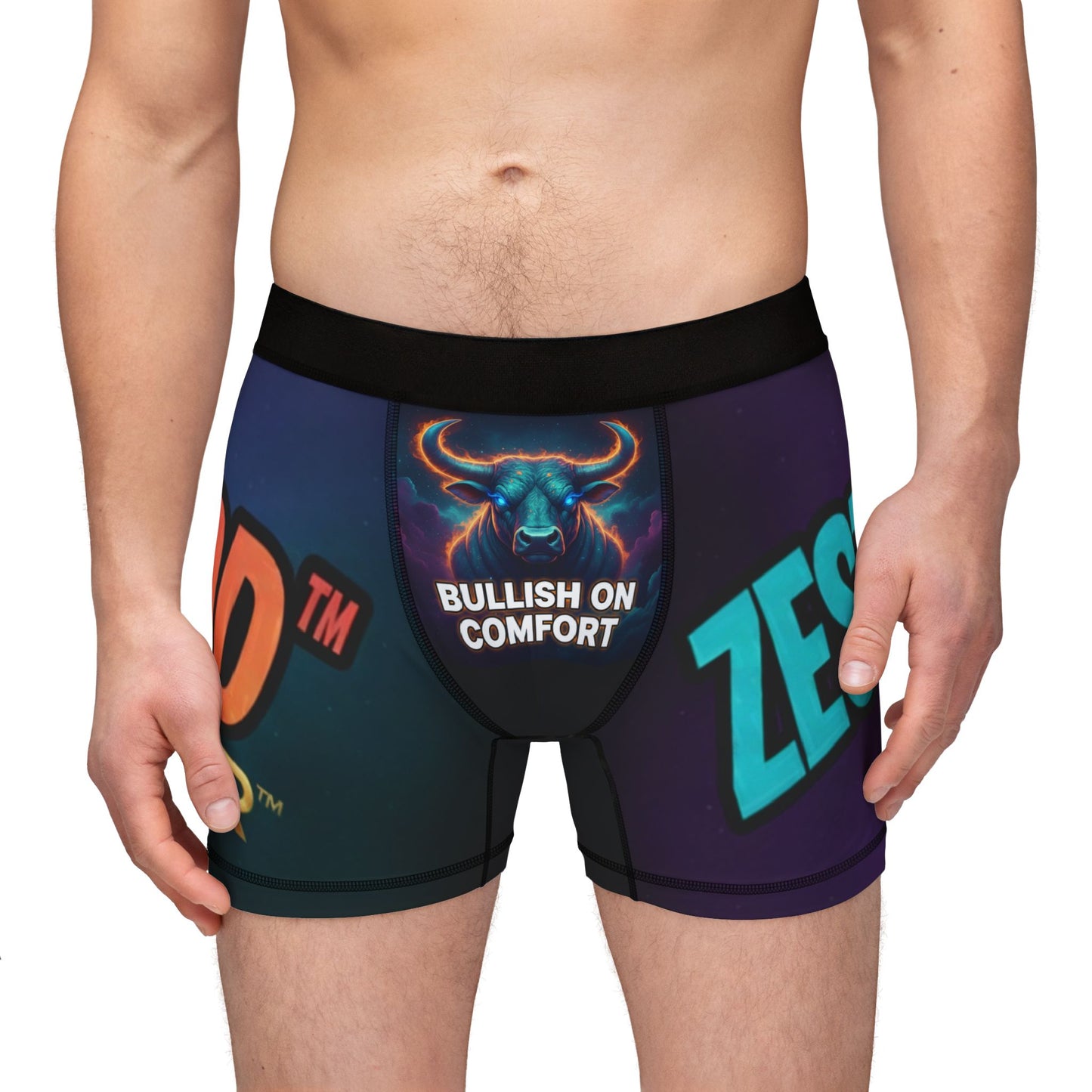 BULLISH ON COMFORT Taurus Boxer Briefs - Cosmic Comfort Collection | Zest Rhythm™