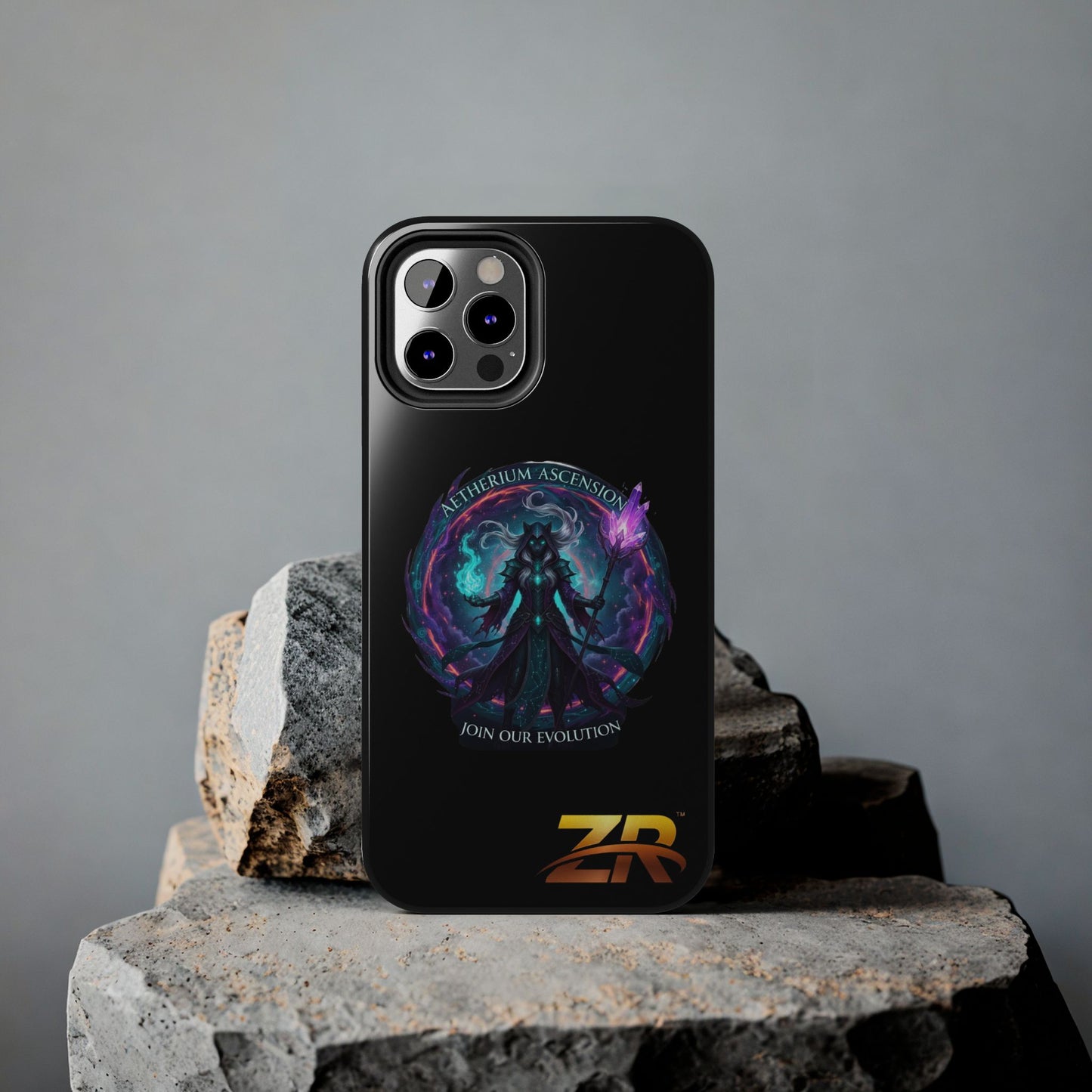 AETHERIUM ASCENSION Phone Case - BLOODLINE™ Dark Fantasy Collection | Zest Rhythm™