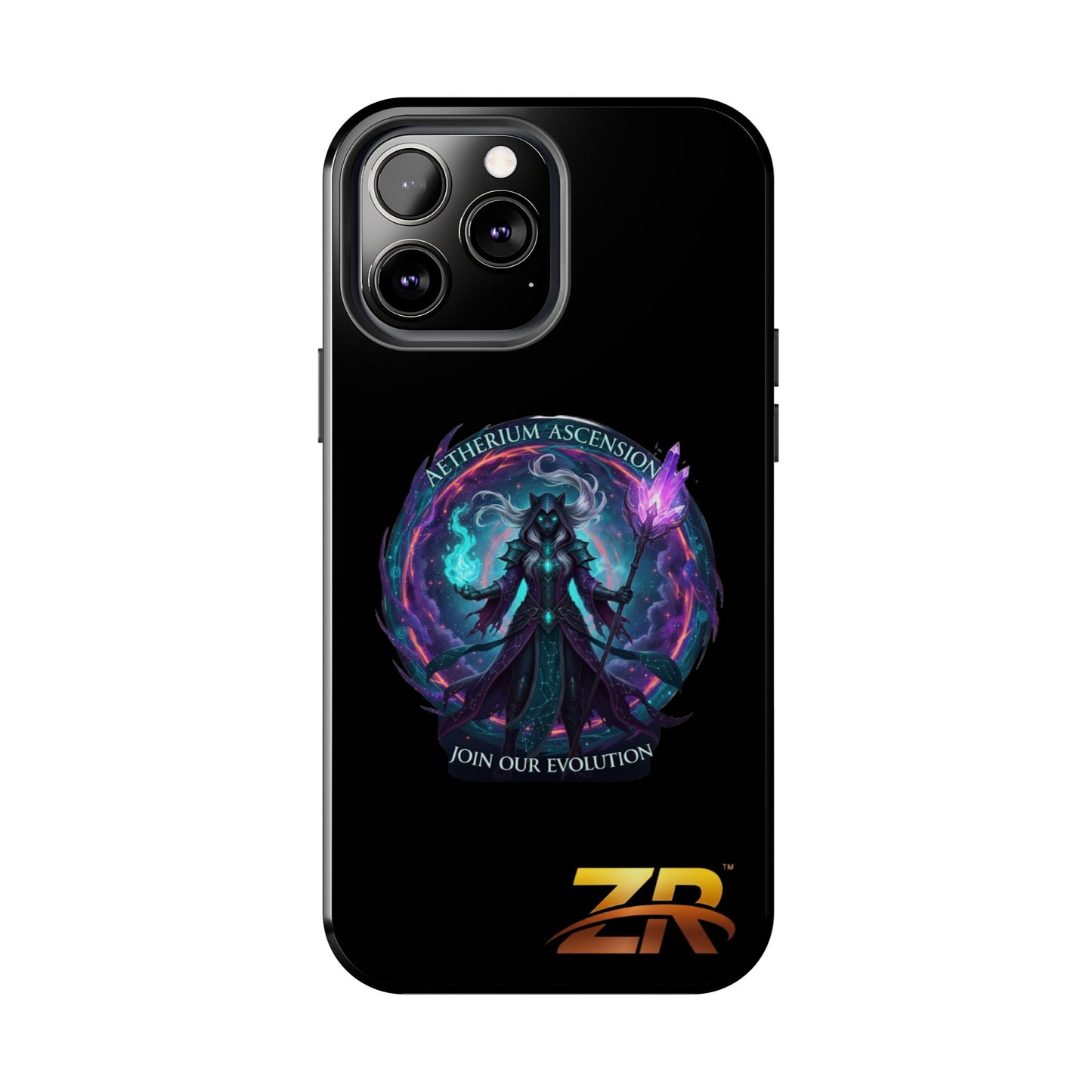 AETHERIUM ASCENSION Phone Case - BLOODLINE™ Dark Fantasy Collection | Zest Rhythm™