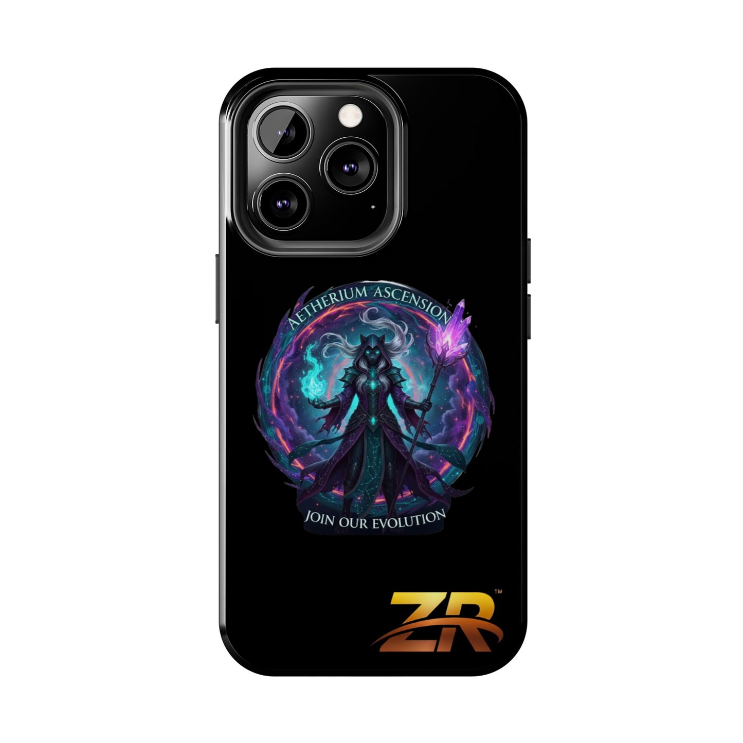 AETHERIUM ASCENSION Phone Case - BLOODLINE™ Dark Fantasy Collection | Zest Rhythm™