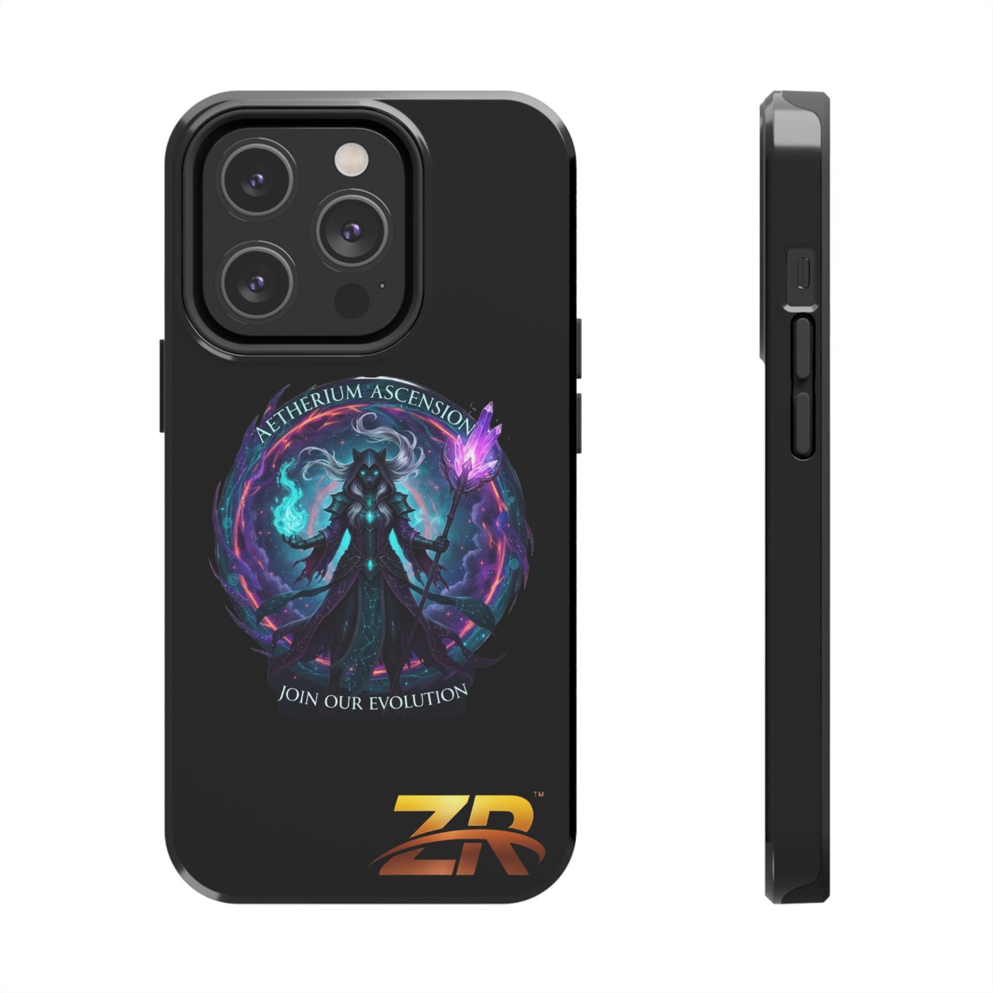 AETHERIUM ASCENSION Phone Case - BLOODLINE™ Dark Fantasy Collection | Zest Rhythm™