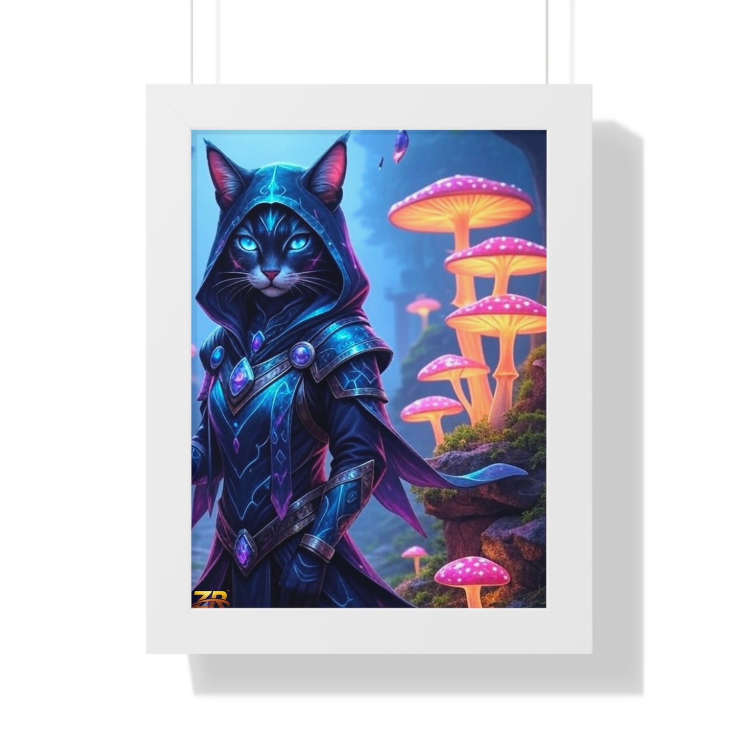 Mystic Guardian Wall Art - BLOODLINE™ Enchanted Collection | Zest Rhythm™ Premium Framed Poster