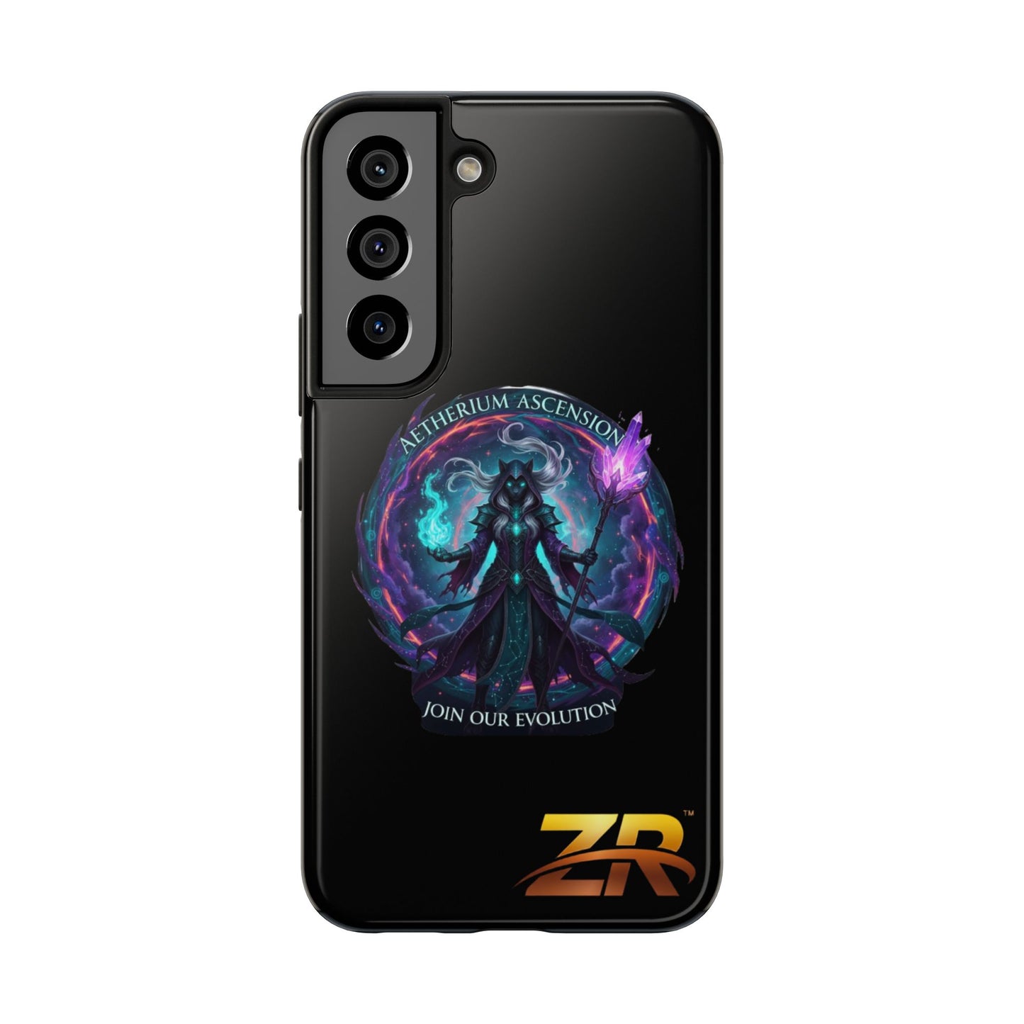 AETHERIUM ASCENSION Phone Case - BLOODLINE™ Dark Fantasy Collection | Zest Rhythm™