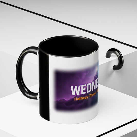 Wednesday Mug - Halfway There, Keep Climbing | Days of the Week Collection | ZR GEAR