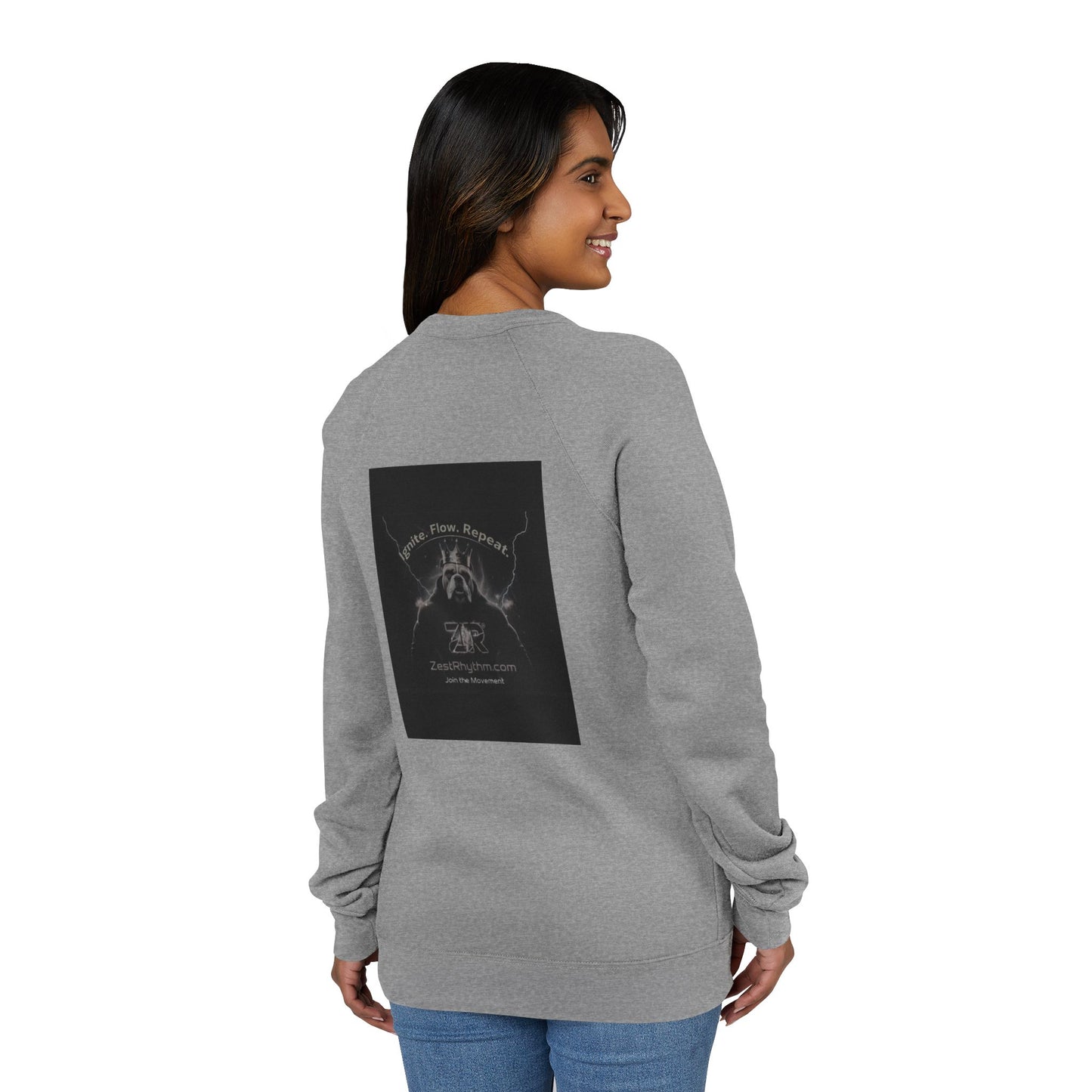 Aries Pack Pioneer Sweatshirt – Neon Ram Zodiac Crewneck ("Horns Up, Treats Down!")