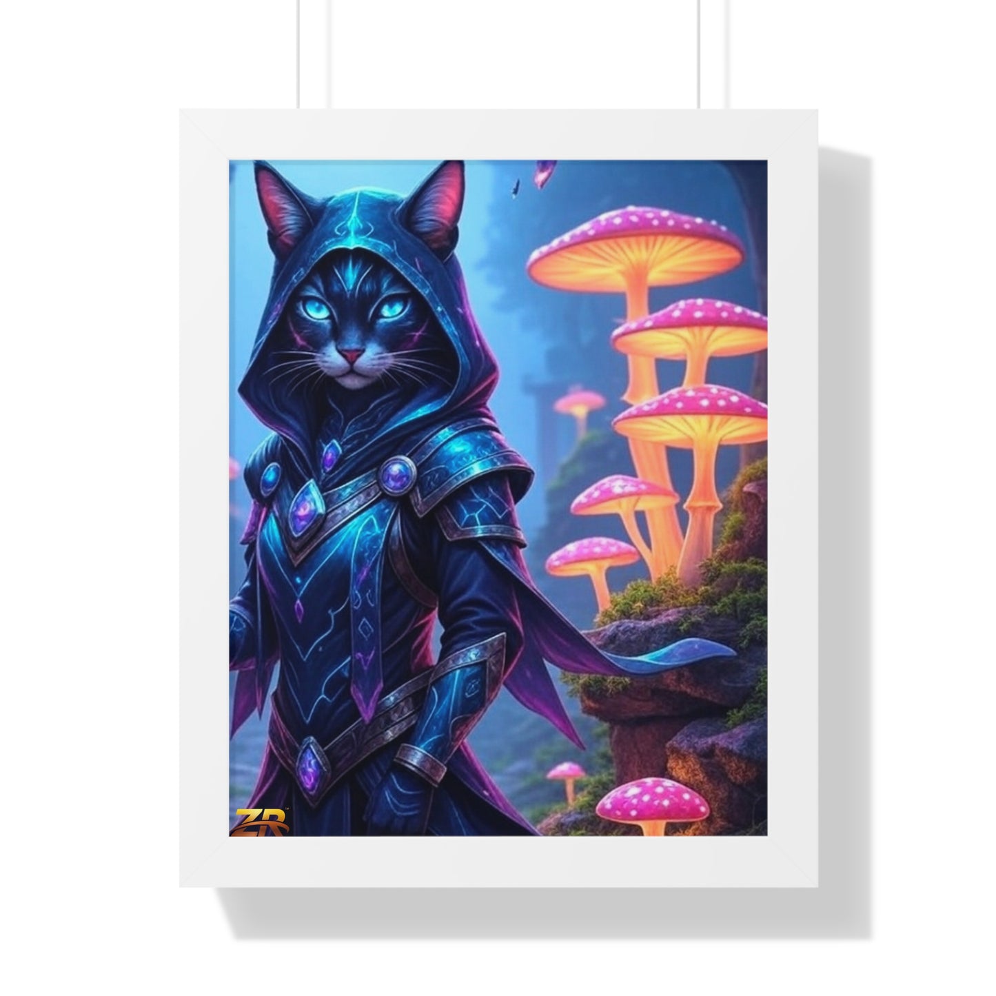 Mystic Guardian Wall Art - BLOODLINE™ Enchanted Collection | Zest Rhythm™ Premium Framed Poster
