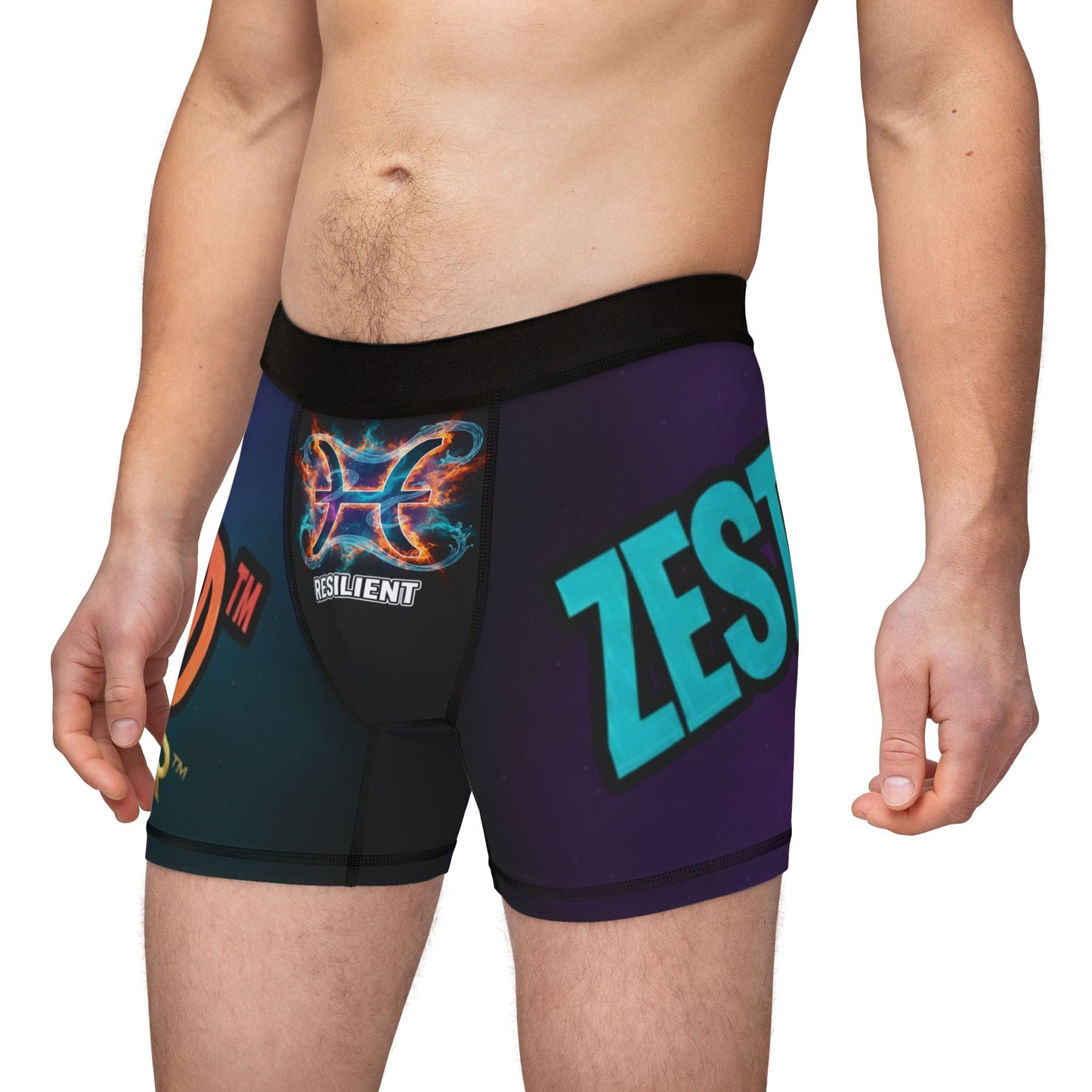 RESILIENT Pisces Boxer Briefs - Cosmic Comfort Collection | Zest Rhythm™