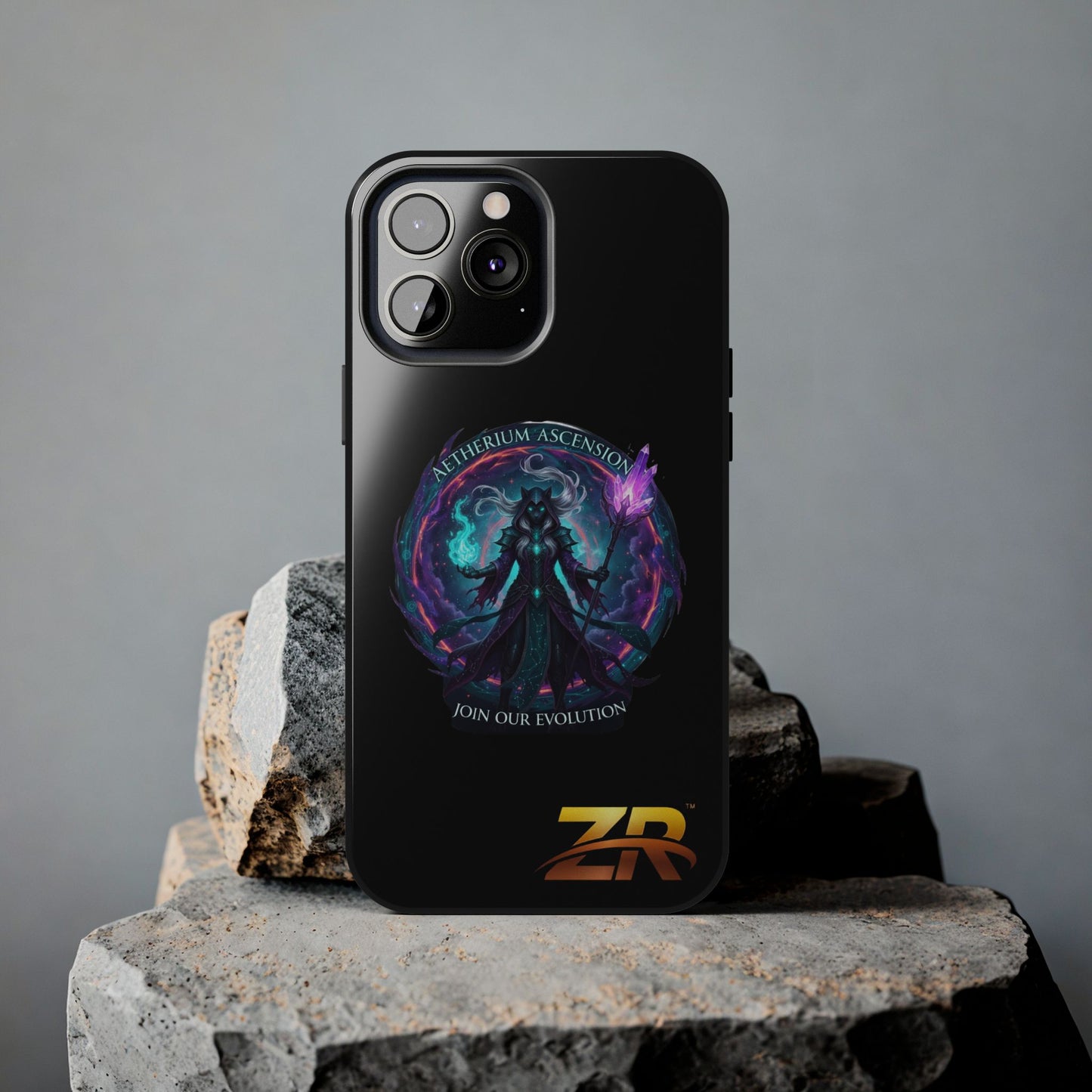 AETHERIUM ASCENSION Phone Case - BLOODLINE™ Dark Fantasy Collection | Zest Rhythm™