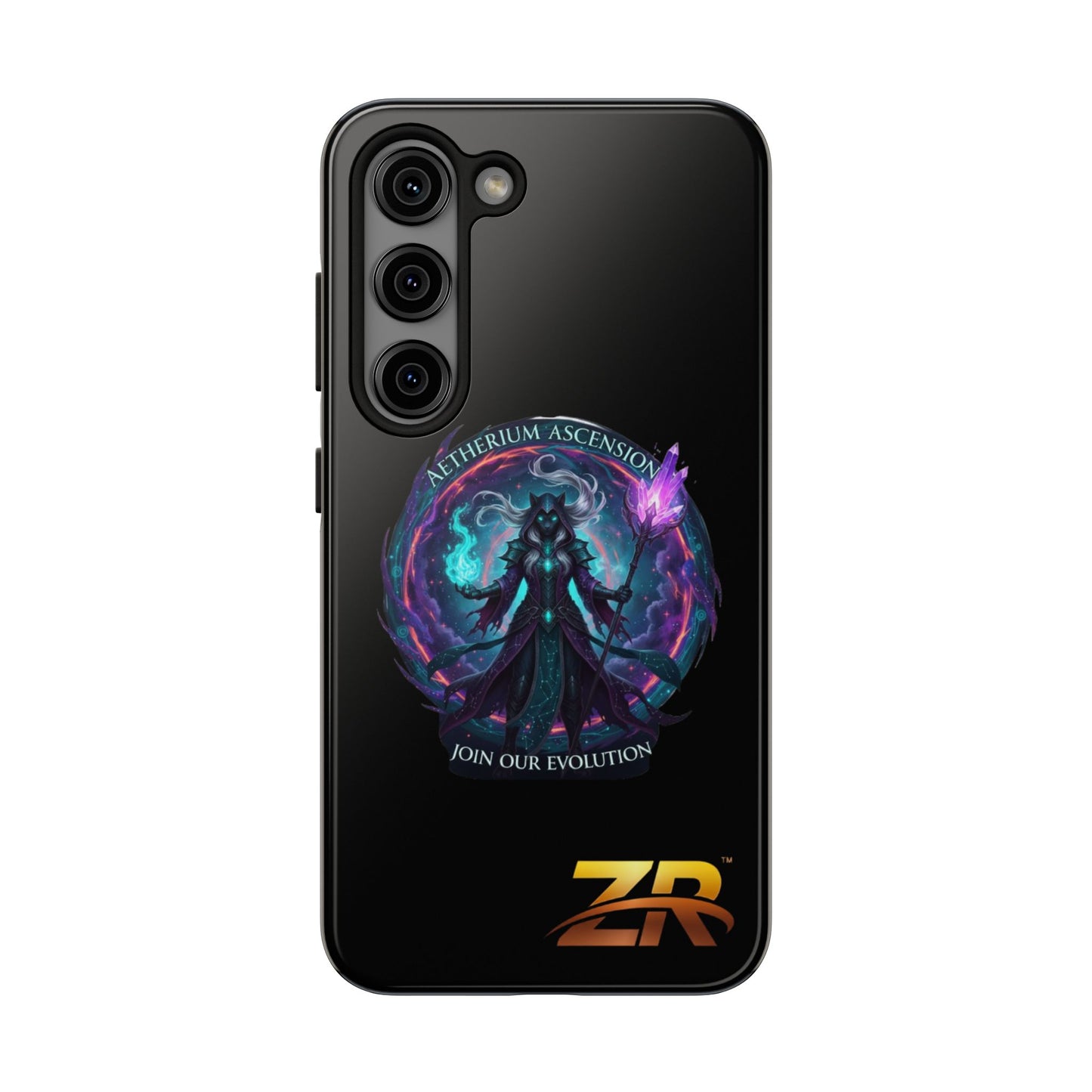 AETHERIUM ASCENSION Phone Case - BLOODLINE™ Dark Fantasy Collection | Zest Rhythm™