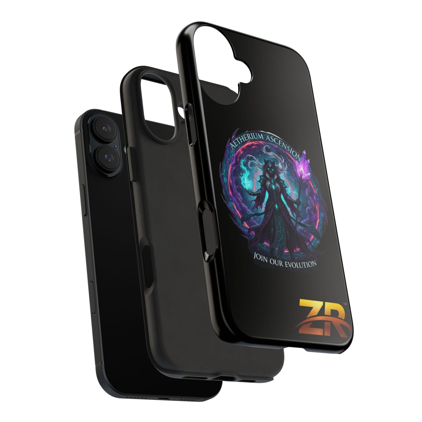 AETHERIUM ASCENSION Phone Case - BLOODLINE™ Dark Fantasy Collection | Zest Rhythm™