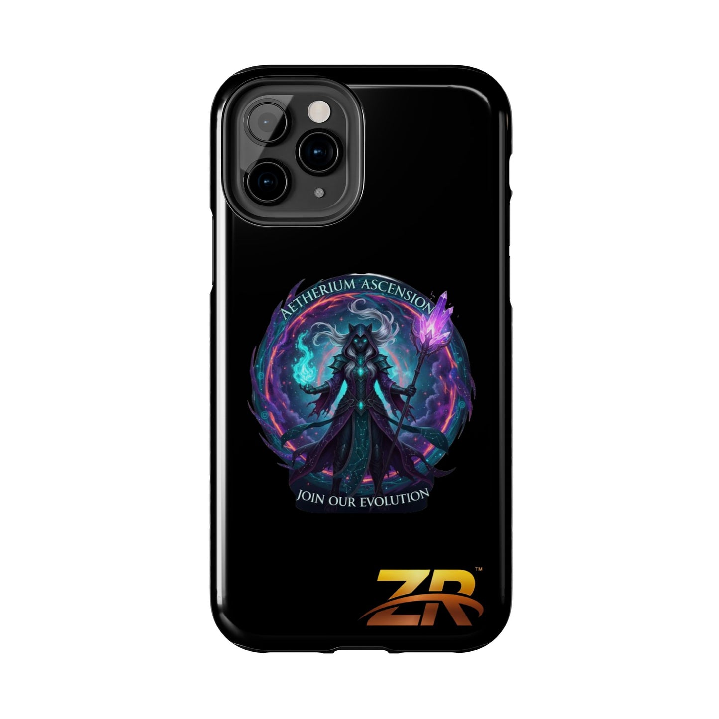 AETHERIUM ASCENSION Phone Case - BLOODLINE™ Dark Fantasy Collection | Zest Rhythm™