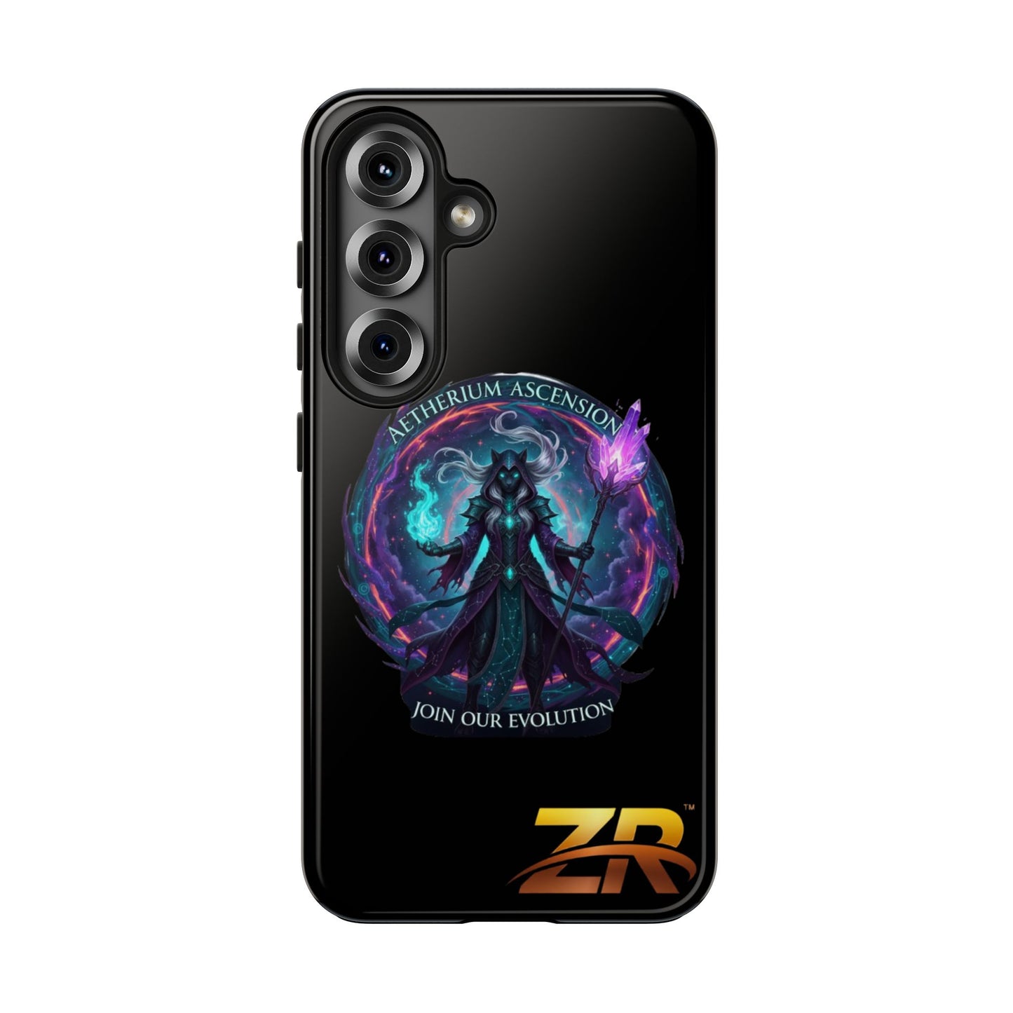 AETHERIUM ASCENSION Phone Case - BLOODLINE™ Dark Fantasy Collection | Zest Rhythm™