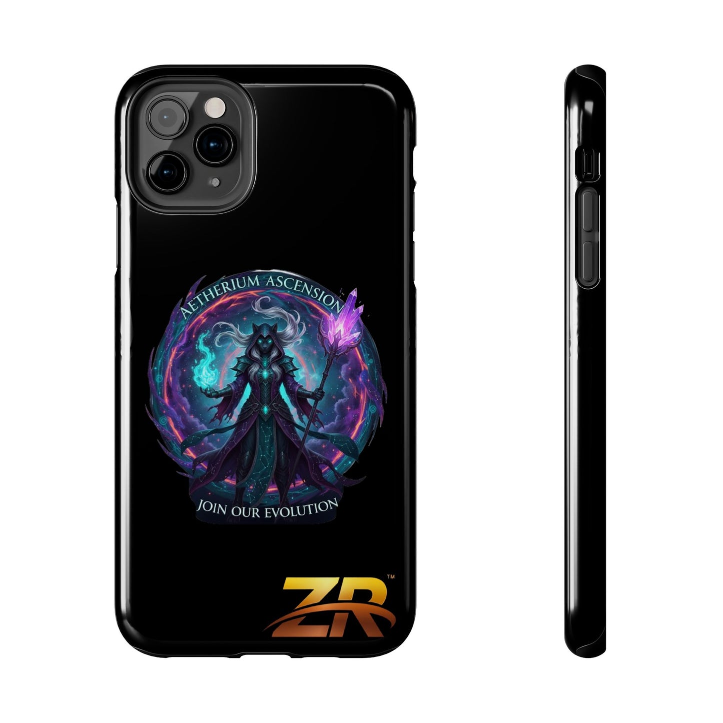 AETHERIUM ASCENSION Phone Case - BLOODLINE™ Dark Fantasy Collection | Zest Rhythm™