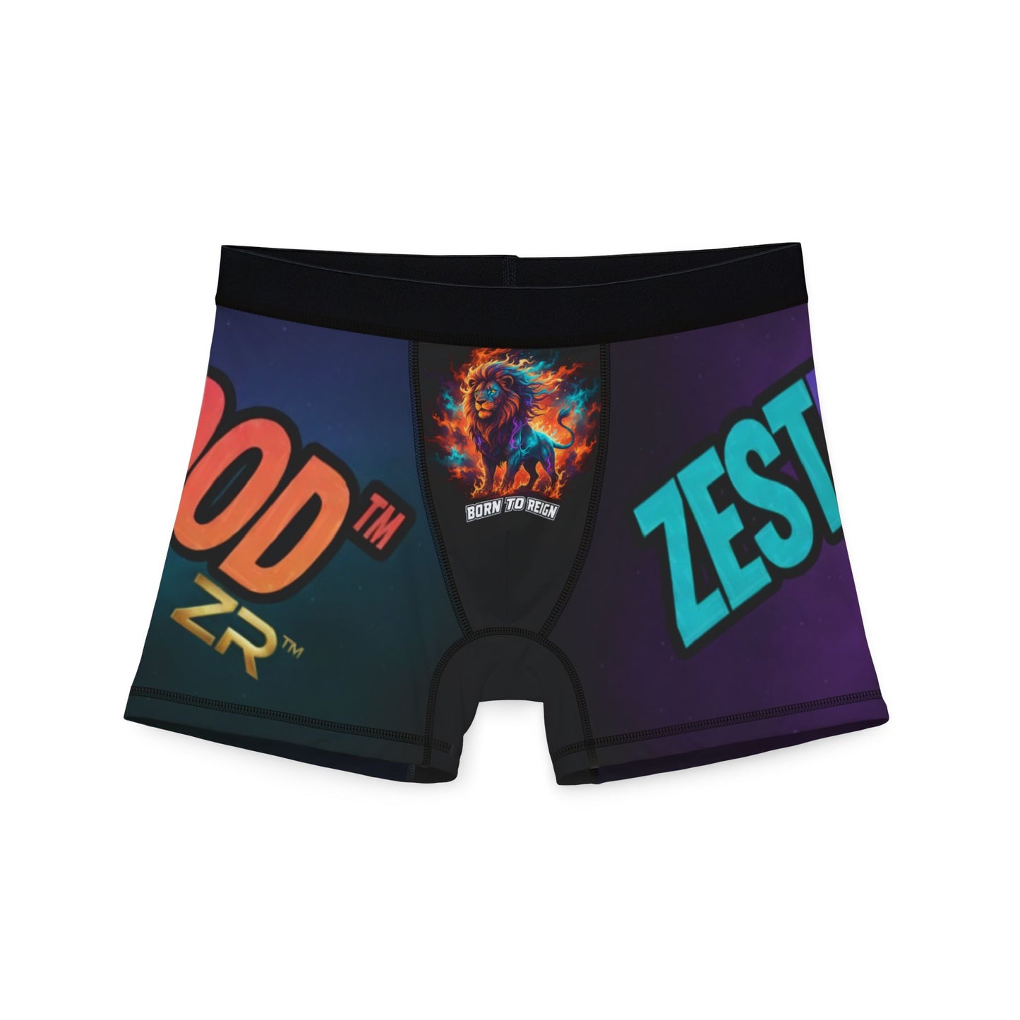 BORN TO REIGN Leo Boxer Briefs - Cosmic Comfort Collection | Zest Rhythm™