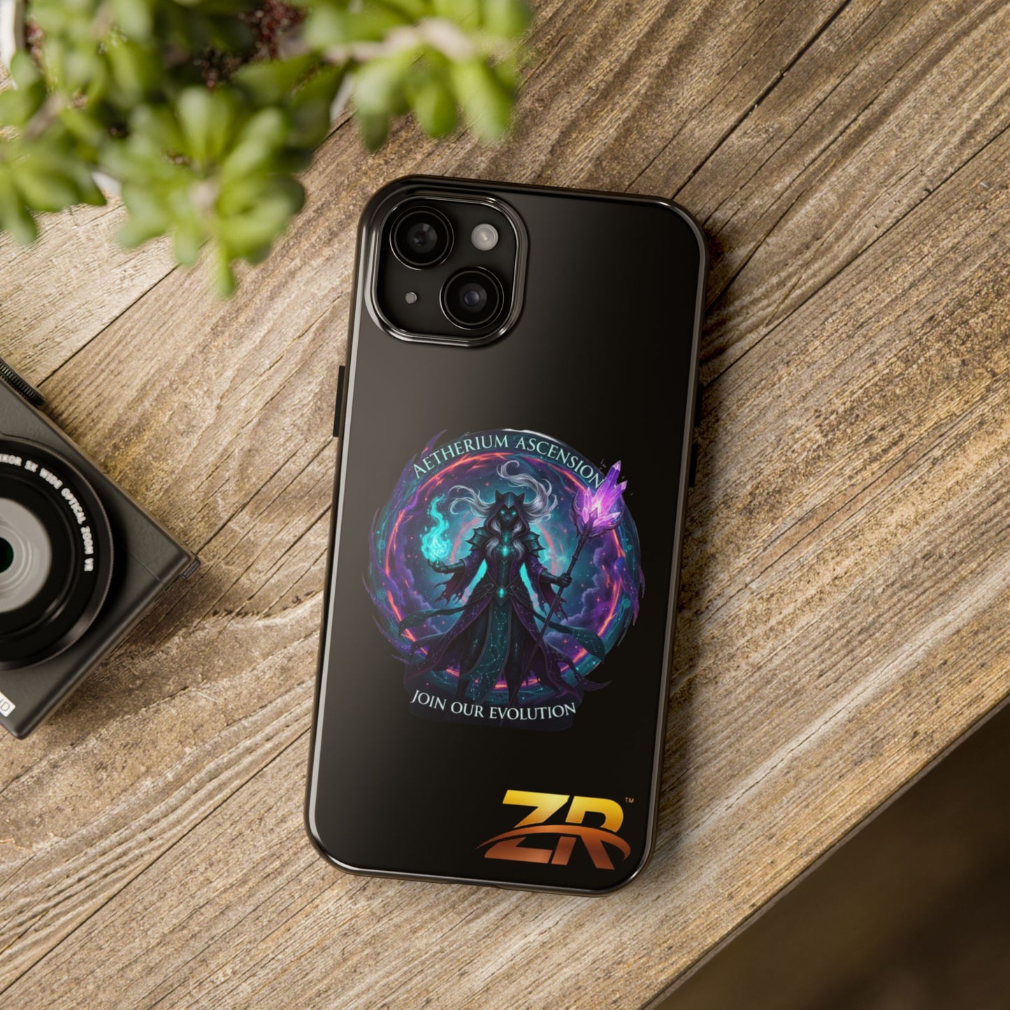 AETHERIUM ASCENSION Phone Case - BLOODLINE™ Dark Fantasy Collection | Zest Rhythm™