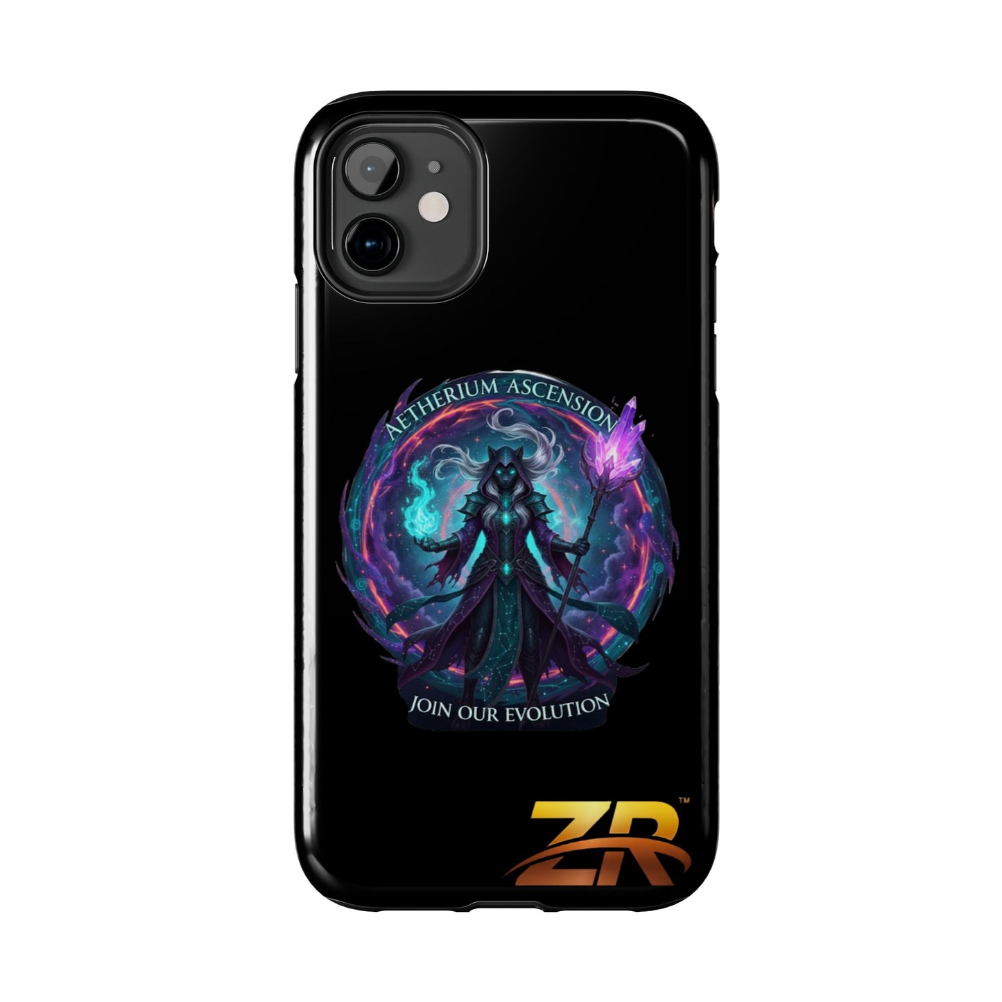 AETHERIUM ASCENSION Phone Case - BLOODLINE™ Dark Fantasy Collection | Zest Rhythm™
