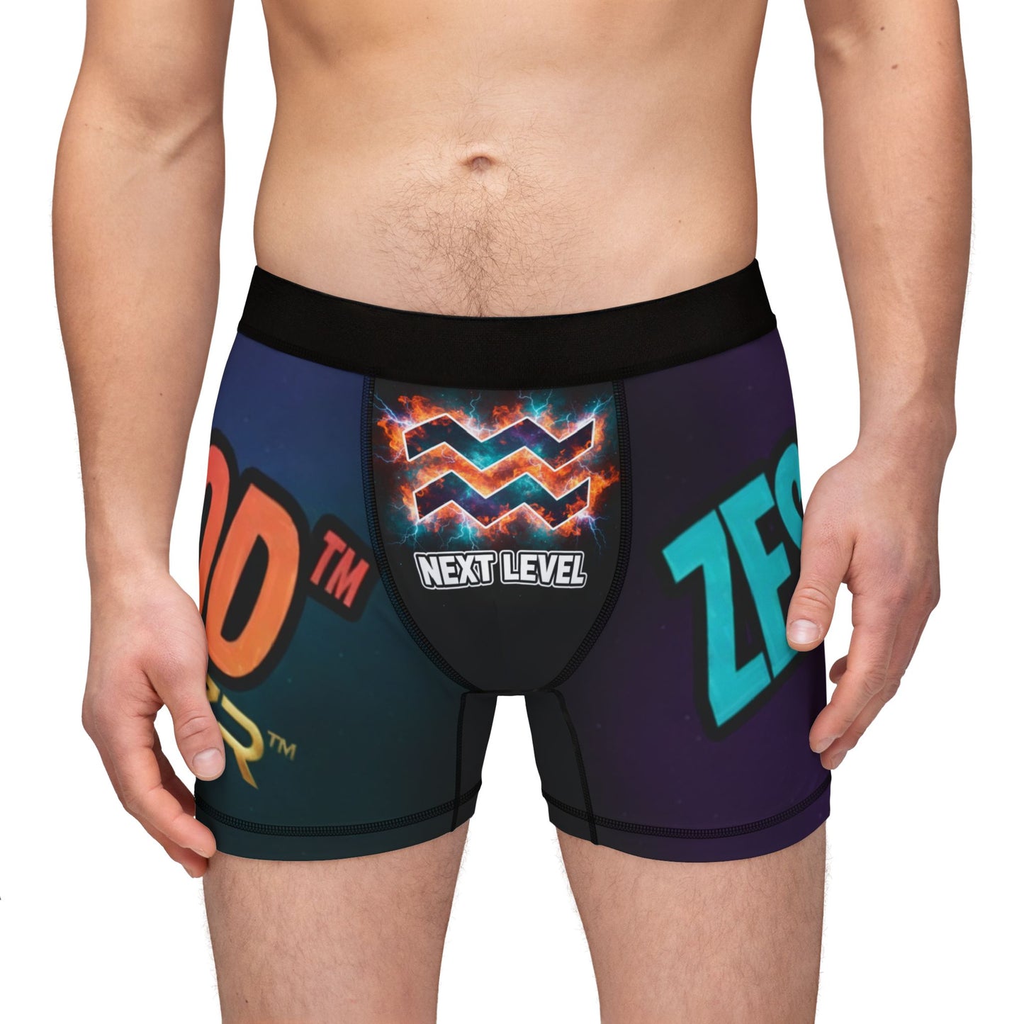 NEXT LEVEL Aquarius Boxer Briefs - Cosmic Comfort Collection | Zest Rhythm™
