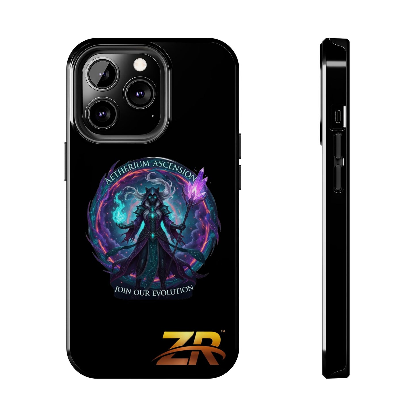 AETHERIUM ASCENSION Phone Case - BLOODLINE™ Dark Fantasy Collection | Zest Rhythm™