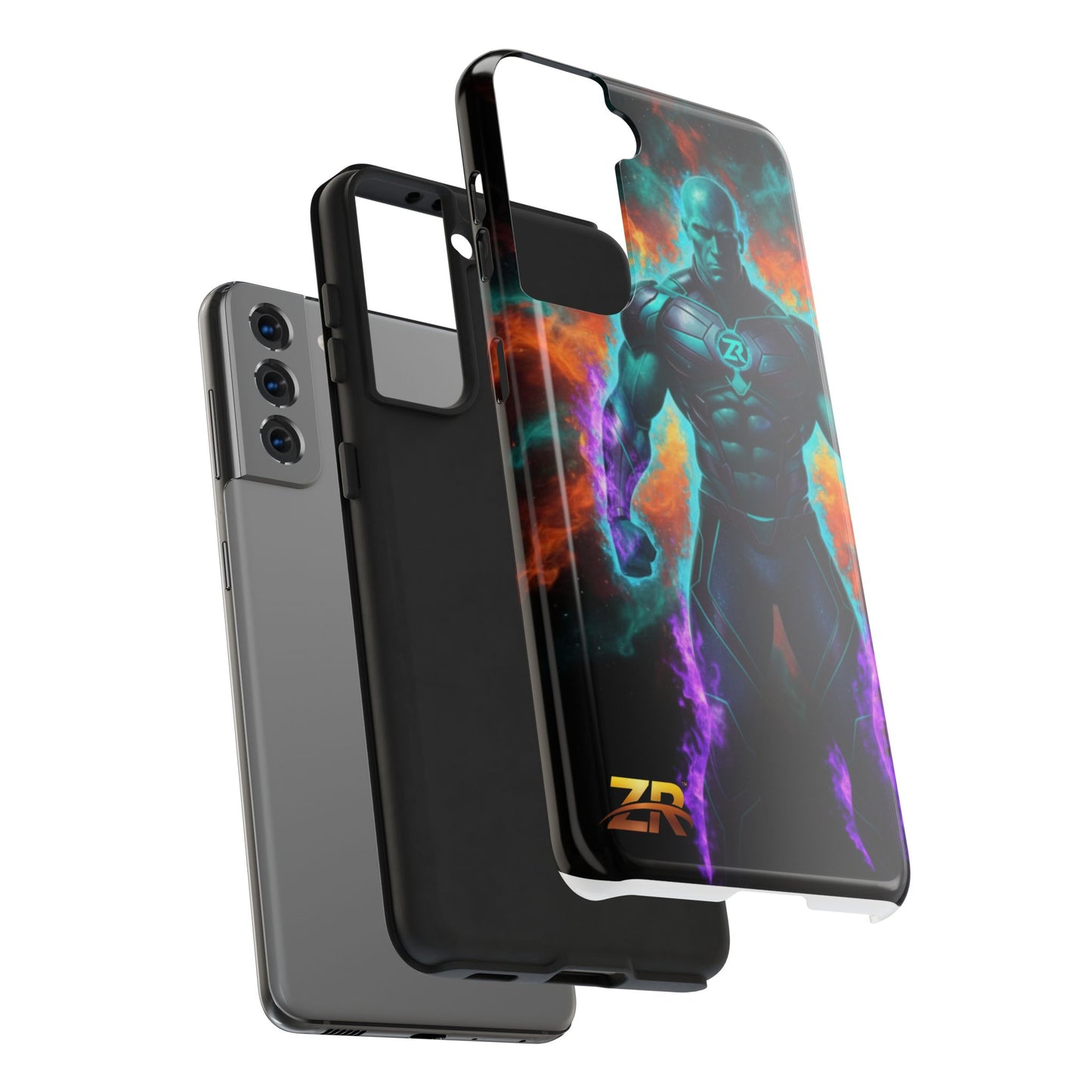 COSMIC SUPERHERO Phone Case - BLOODLINE™ GUARDIANS Premium Protection | Zest Rhythm™
