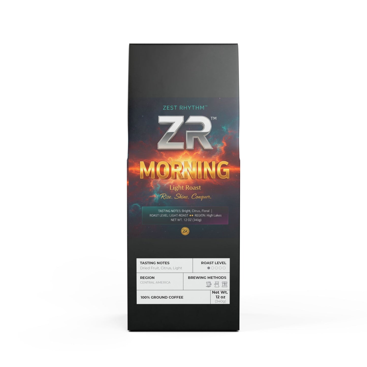 MORNING Light Roast Coffee - BLOODLINE™ Collection | Zest Rhythm™ Premium Cosmic Blend