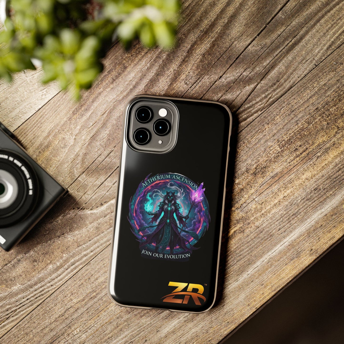 AETHERIUM ASCENSION Phone Case - BLOODLINE™ Dark Fantasy Collection | Zest Rhythm™
