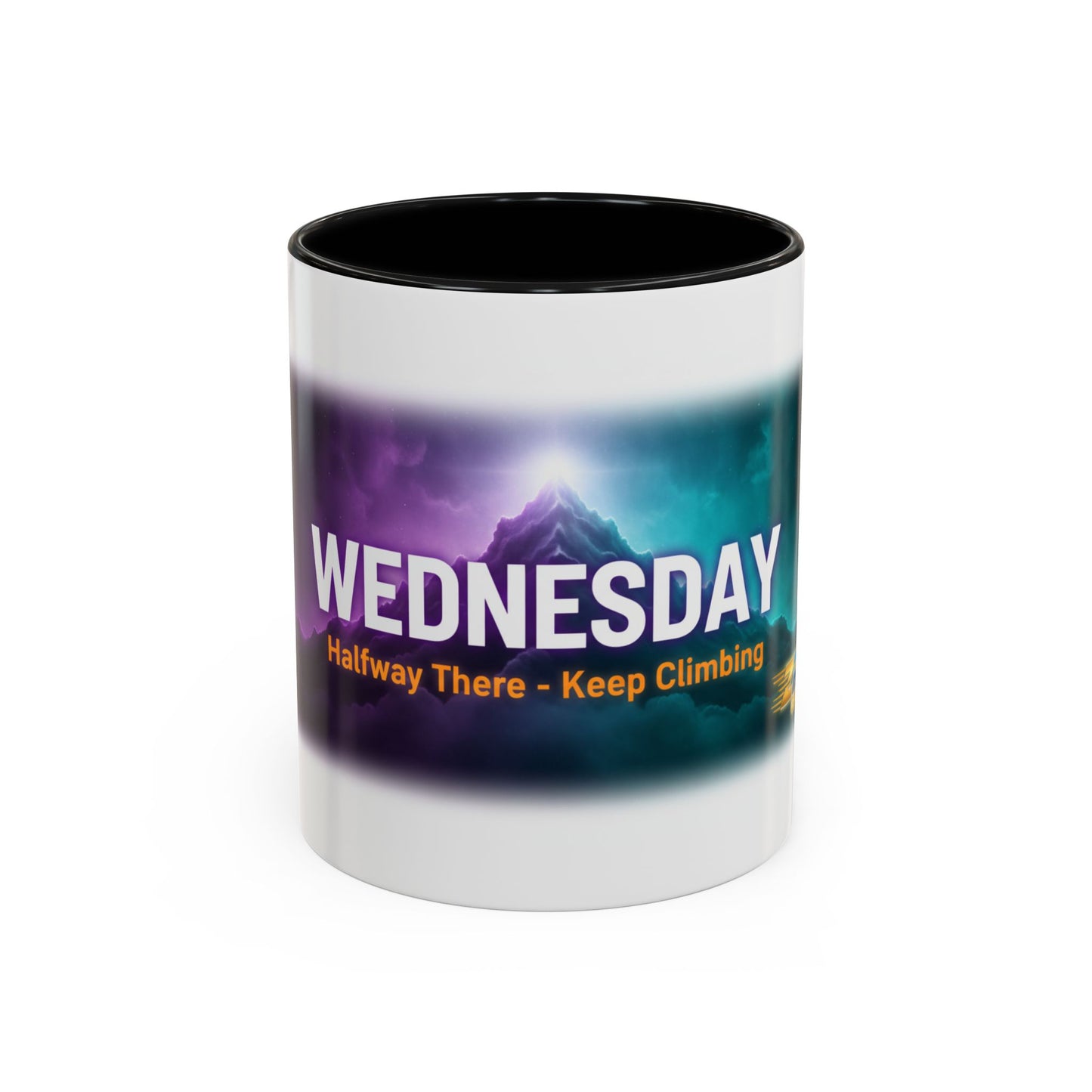 Wednesday Mug - Halfway There, Keep Climbing | Days of the Week Collection | ZR GEAR