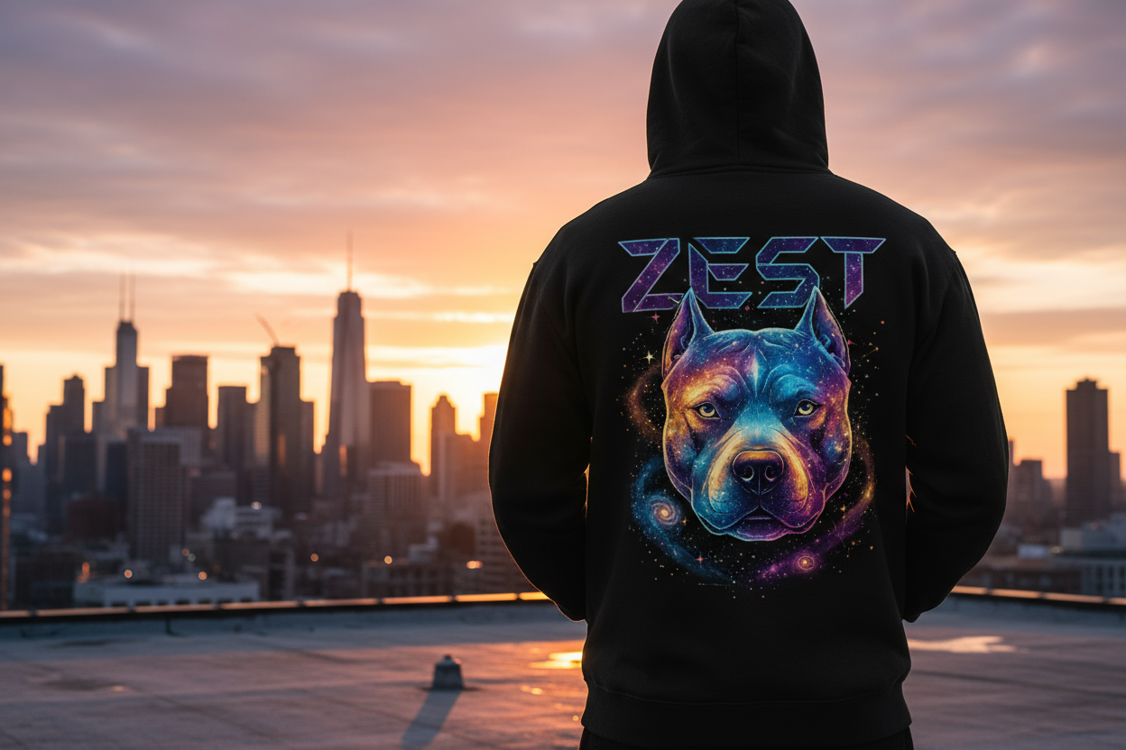 ZR Human Hoodie — Premium Cosmic Streetwear | Zest Rhythm