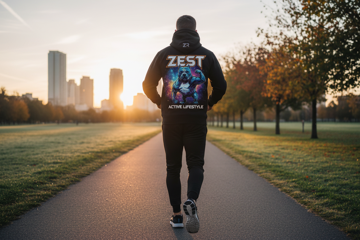 ZR Human Hoodie — Premium Cosmic Streetwear | Zest Rhythm