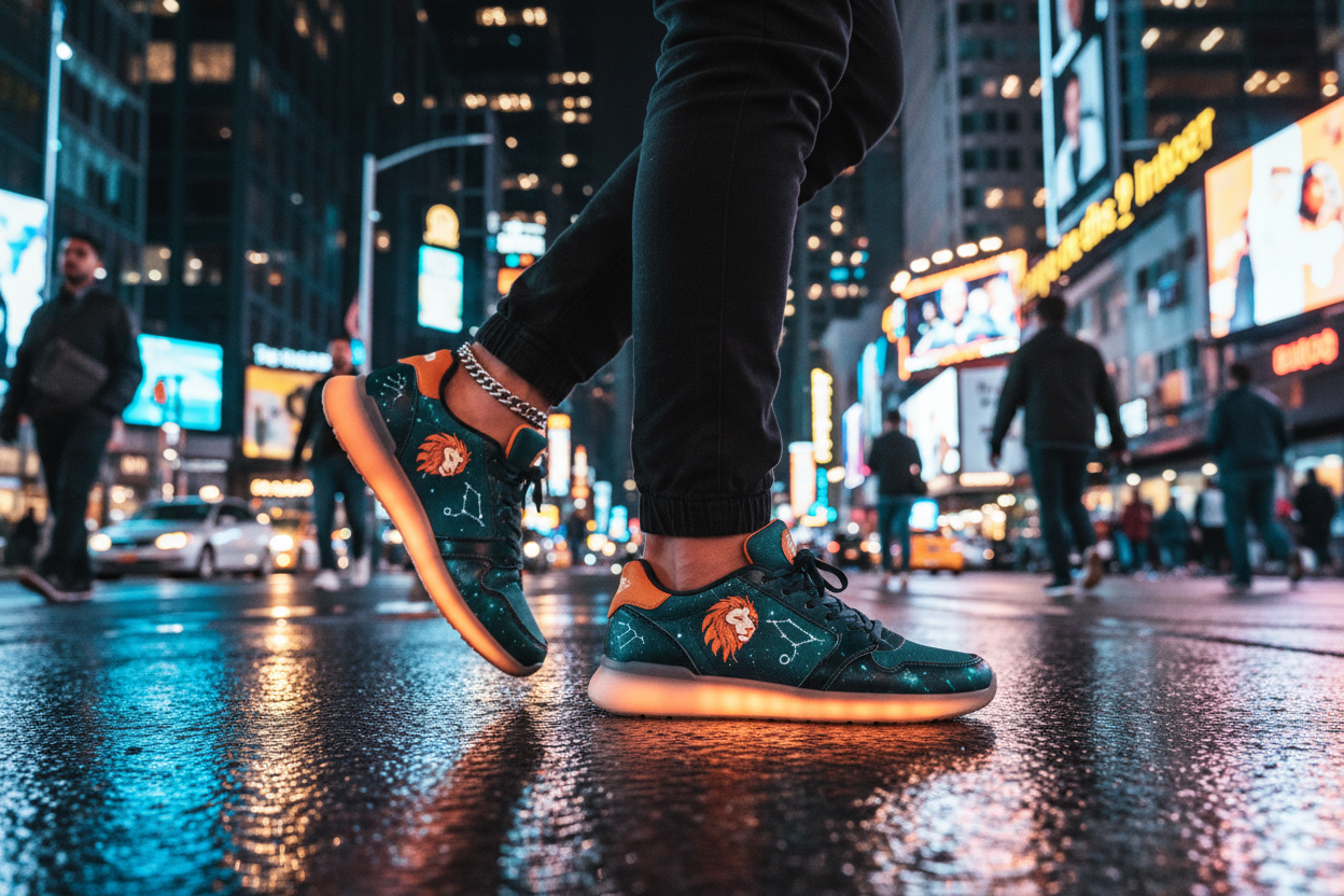 Leo Sneakers Action - City Walking